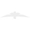 Ekena Millwork Alberta Architectural Grade PVC Gable Bracket, 84"W x 17 1/2"H x 6"D x 6"F, 5/12 Pitch GBP084X18X0606ALB00 - alternate 3